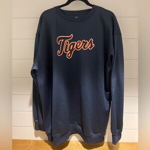 Detroit Tigers Majestic Navy Blue Sweatshirt